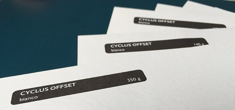 carta riciclata cyclus offset Riciclata Cyclus Offset - Le Nostre Carte - Arti Grafiche Civerchia