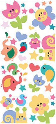 Adesivi decorativi KIT Kid's world