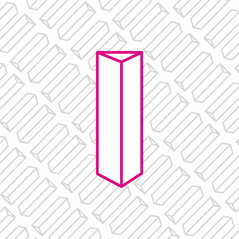 Totem trifacciale